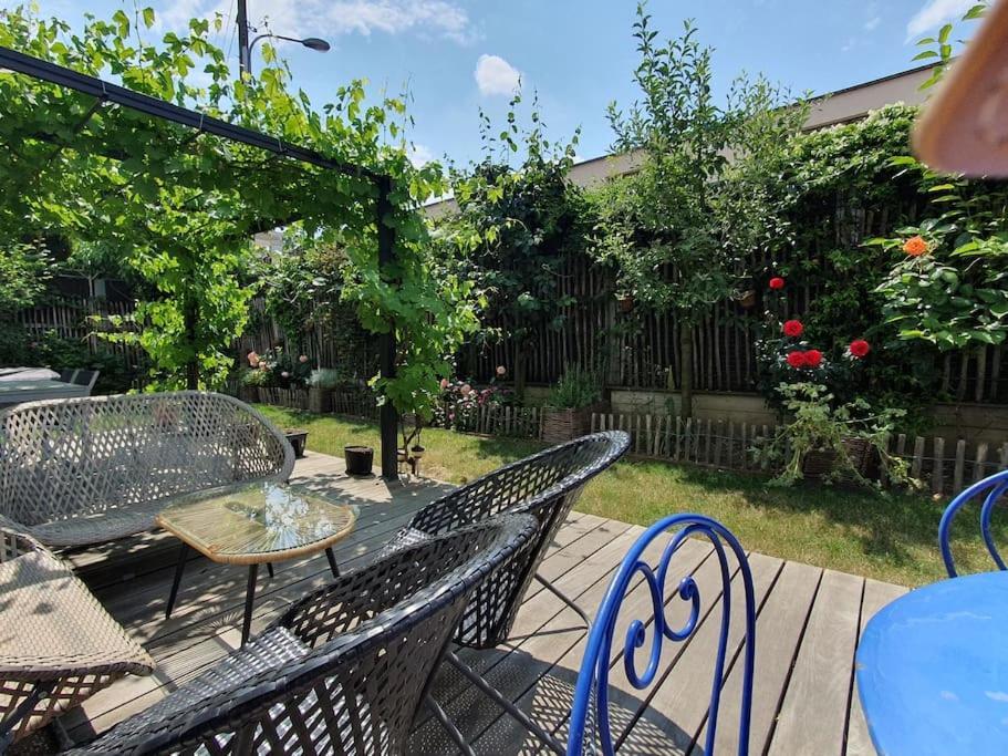 Appartement Dans Un Jardin Geneva Exterior foto